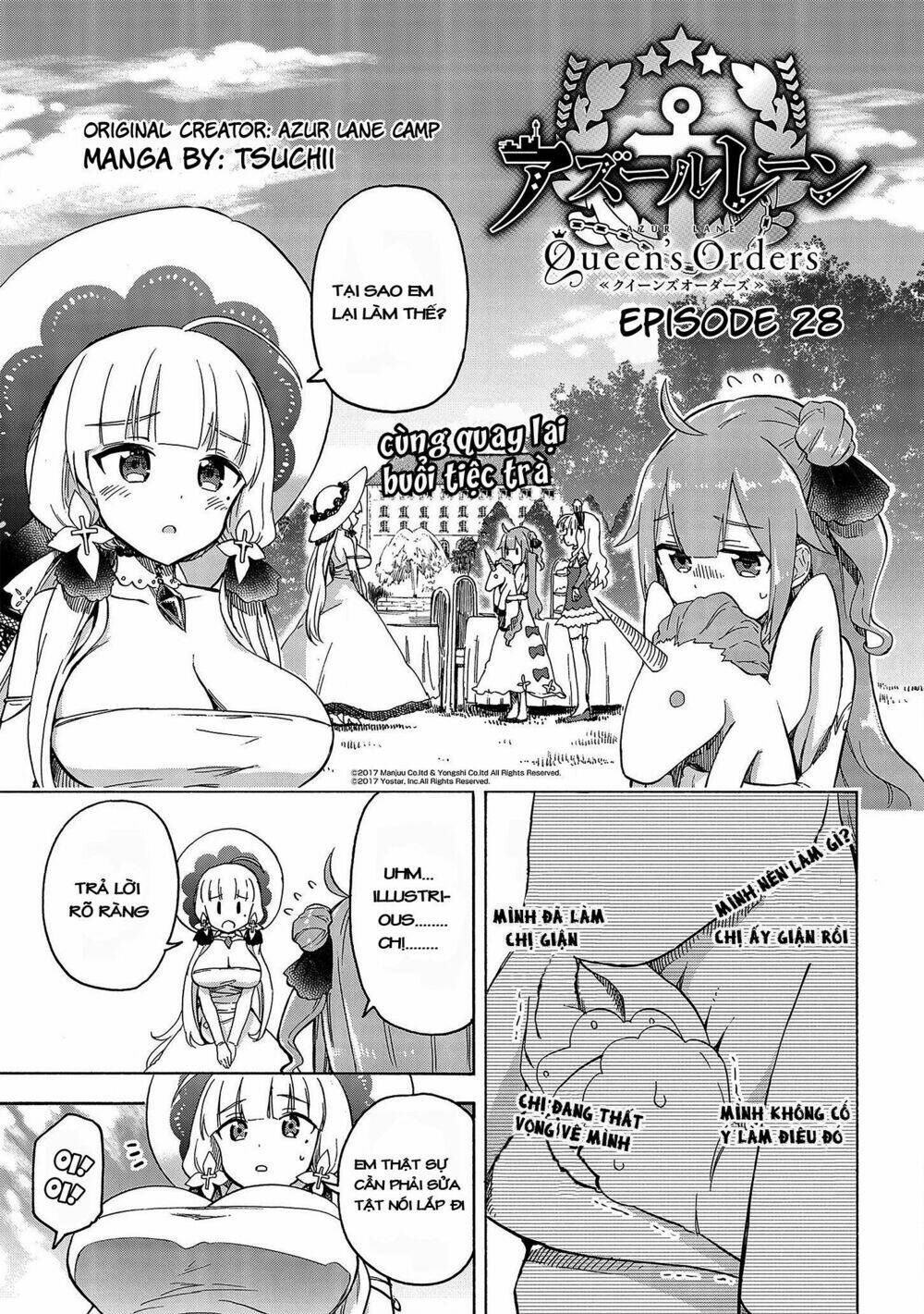 Azur Lane: Queen’S Orders Chapter 28 - Trang 2