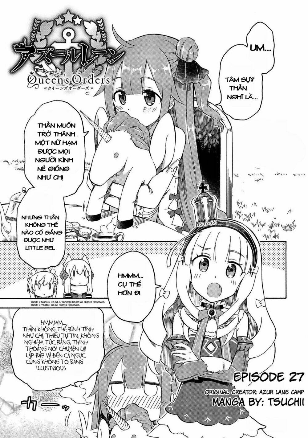 Azur Lane: Queen’S Orders Chapter 27 - Trang 2