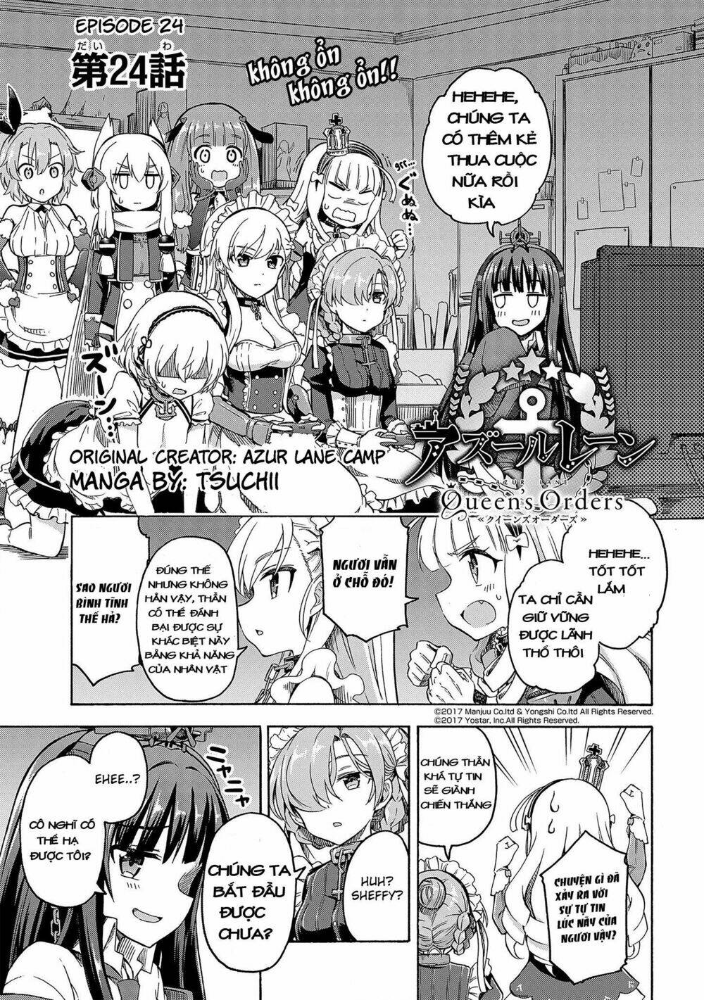 Azur Lane: Queen’S Orders Chapter 24 - Trang 2