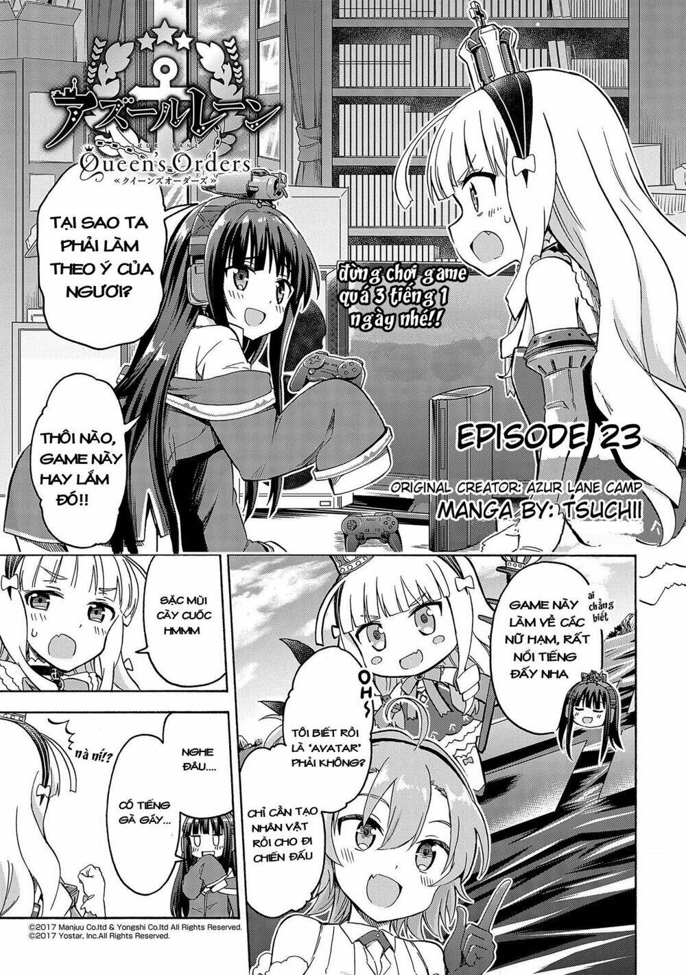 Azur Lane: Queen’S Orders Chapter 23 - Trang 2