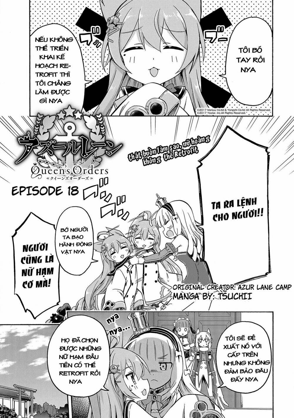 Azur Lane: Queen’S Orders Chapter 18 - Trang 2