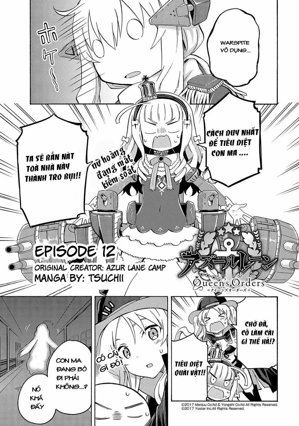 Azur Lane: Queen’S Orders Chapter 12 - Trang 2