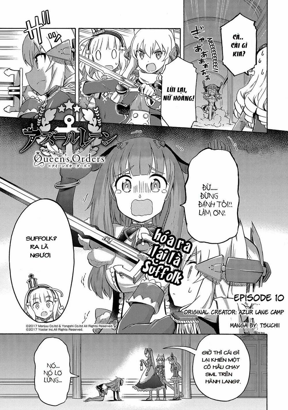 Azur Lane: Queen’S Orders Chapter 10 - Trang 2