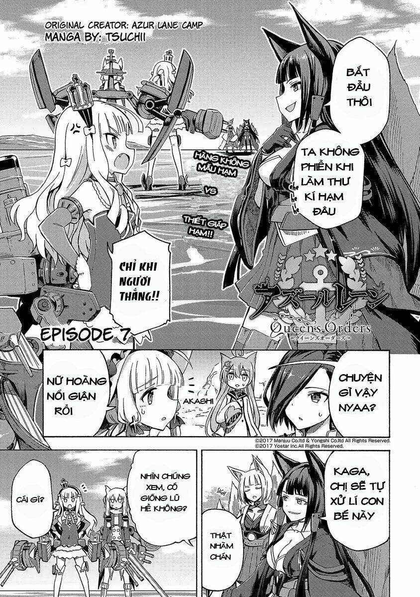 Azur Lane: Queen’S Orders Chapter 7 - Trang 2