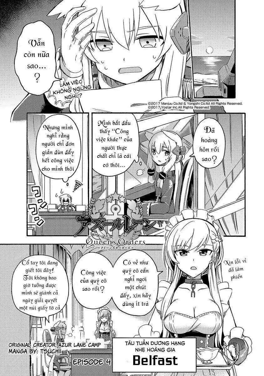 Azur Lane: Queen’S Orders Chapter 4 - Trang 2