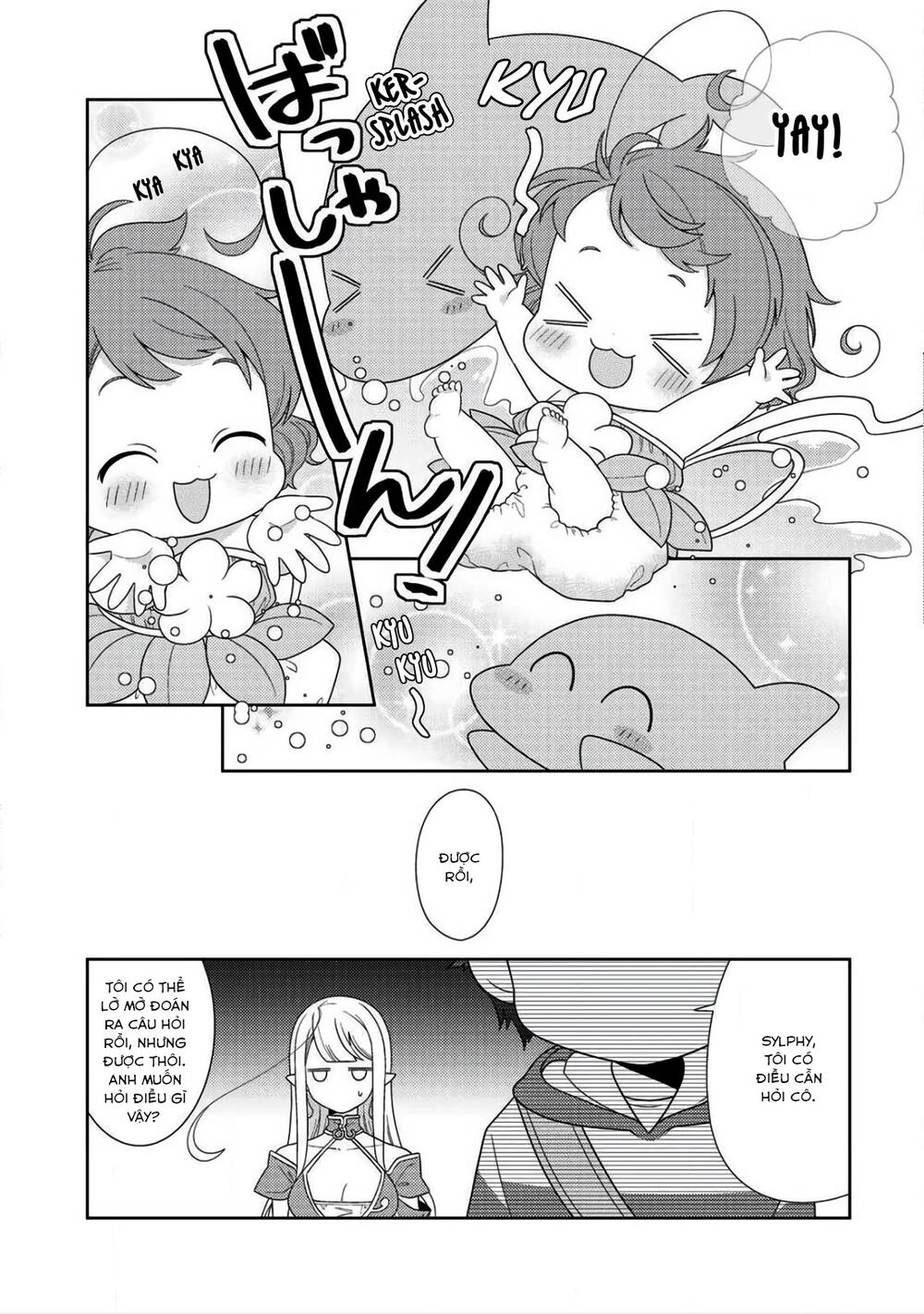 Seirei-Tachi No Rakuen To Risou No Isekai Seikatsu Chapter 9 - Trang 2