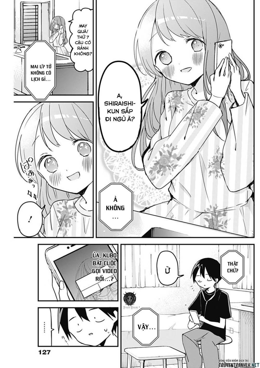 Kubo-San Wa Boku (Mobu) Wo Yurusanai Chapter 63 - Trang 2