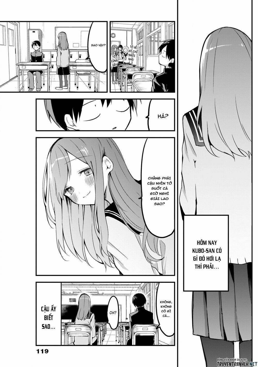 Kubo-San Wa Boku (Mobu) Wo Yurusanai Chapter 12 - Trang 2