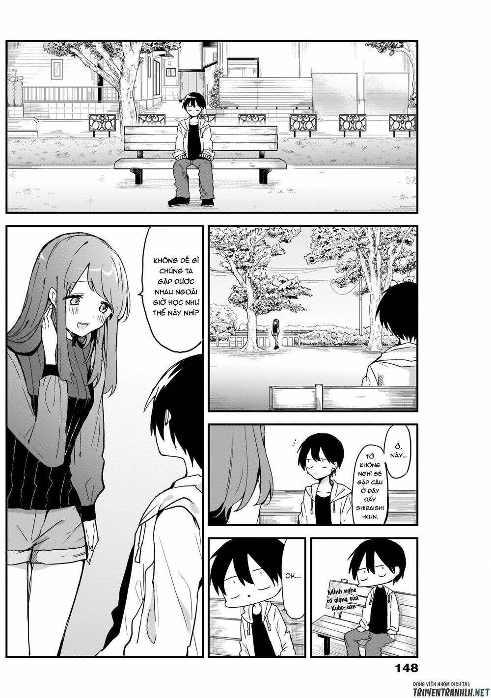 Kubo-San Wa Boku (Mobu) Wo Yurusanai Chapter 4 - Trang 2