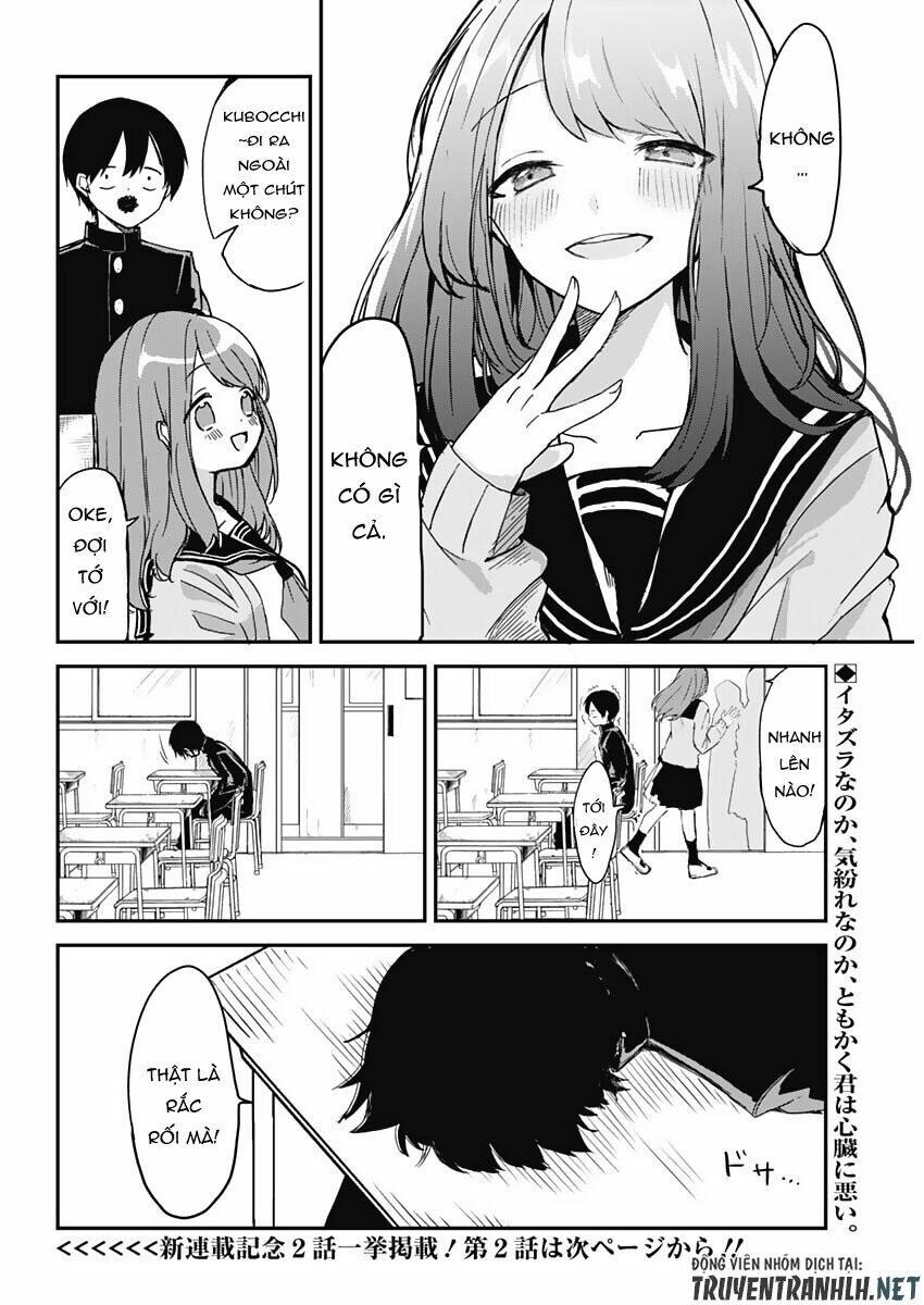 Kubo-San Wa Boku (Mobu) Wo Yurusanai Chapter 1 - Trang 2