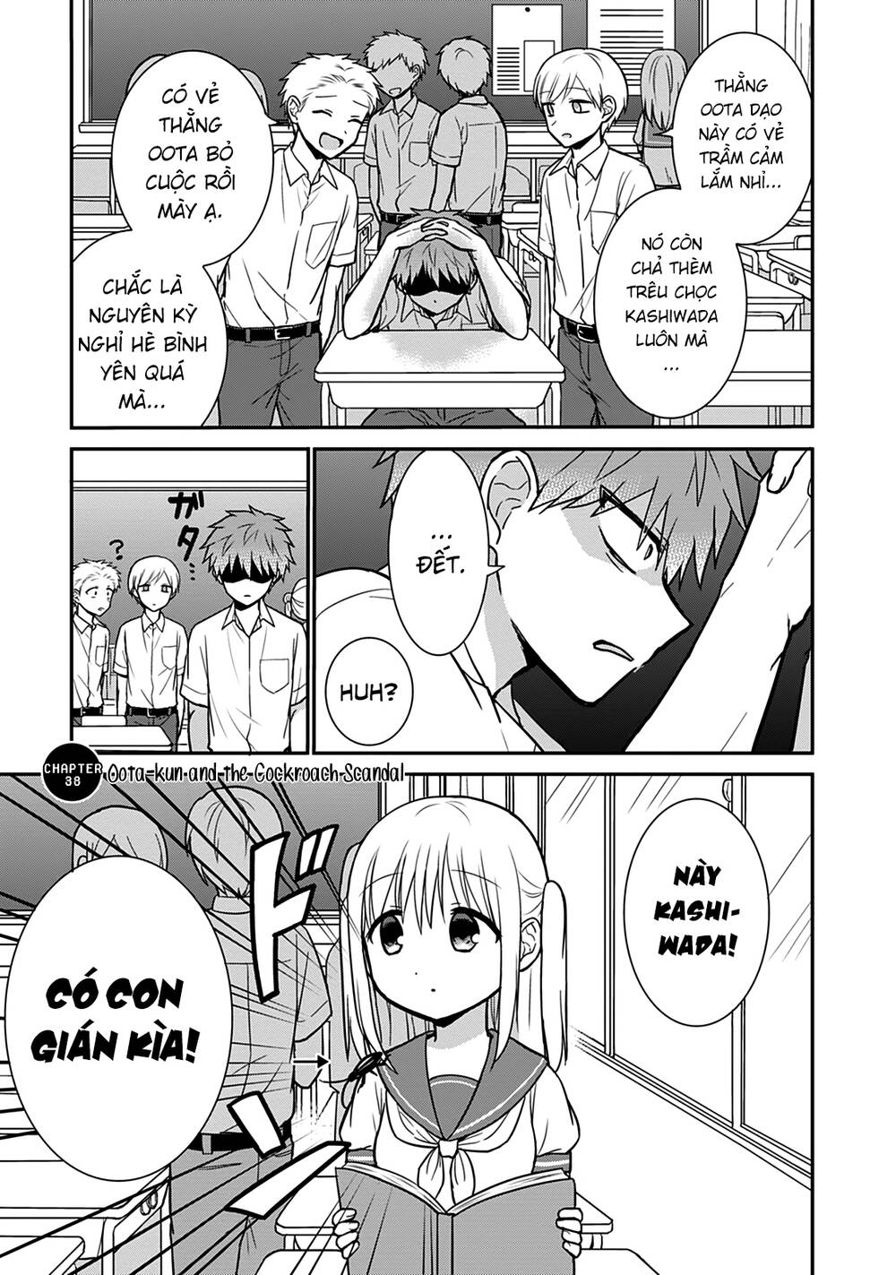 Kao Ni Denai Kashiwada-San To Kao Ni Deru Oota-Kun Chapter 38 - Trang 2