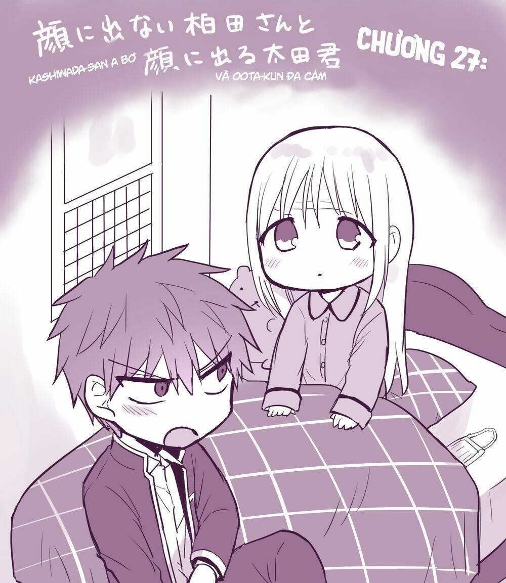 Kao Ni Denai Kashiwada-San To Kao Ni Deru Oota-Kun Chapter 27 - Trang 2