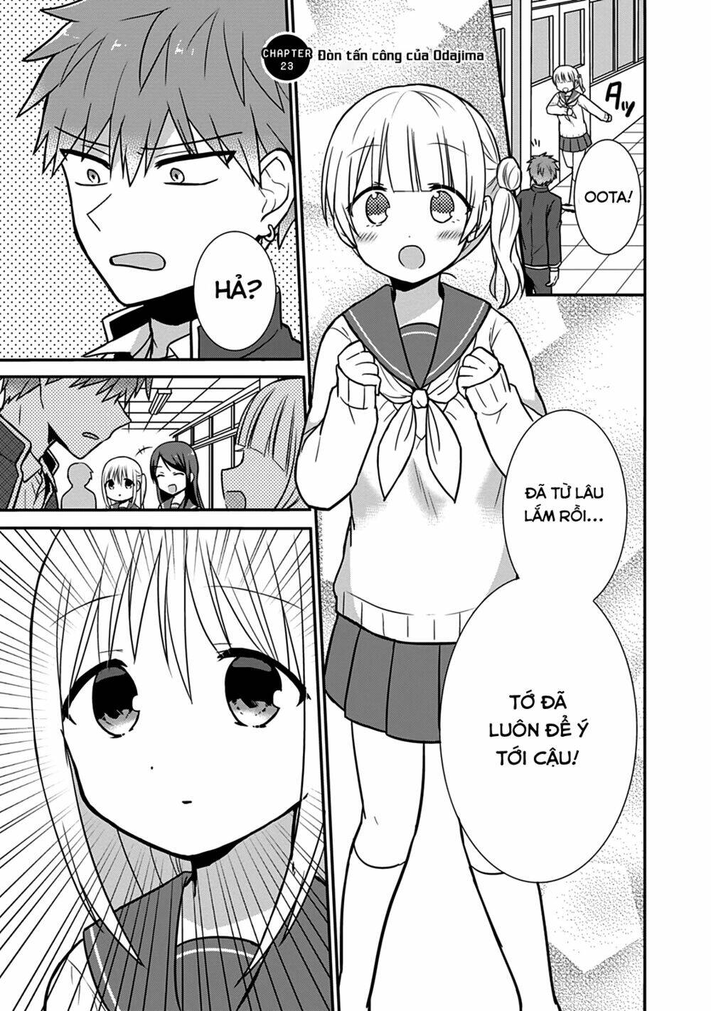 Kao Ni Denai Kashiwada-San To Kao Ni Deru Oota-Kun Chapter 23 - Trang 2