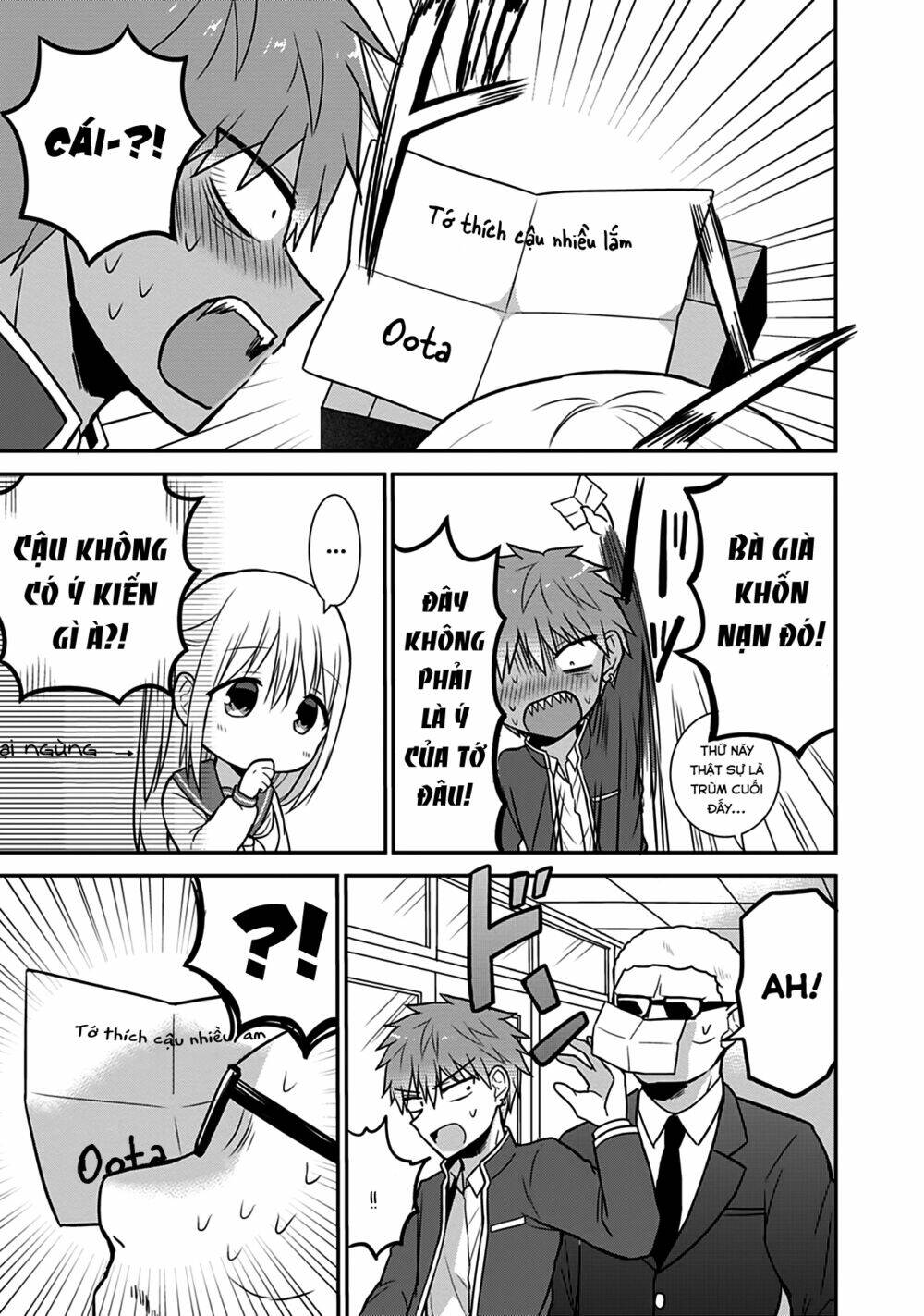 Kao Ni Denai Kashiwada-San To Kao Ni Deru Oota-Kun Chapter 21 - Trang 2