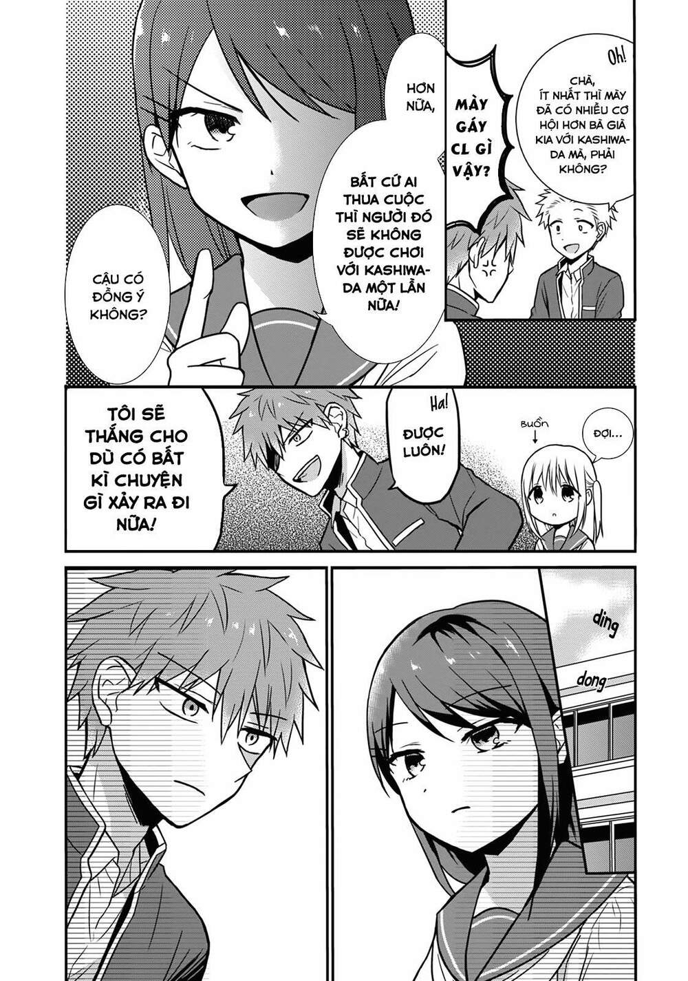 Kao Ni Denai Kashiwada-San To Kao Ni Deru Oota-Kun Chapter 10 - Trang 2