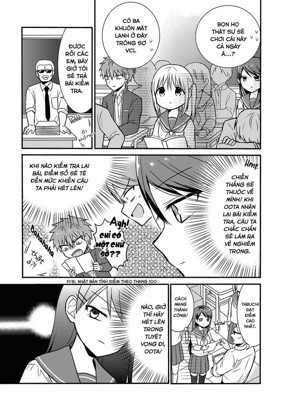 Kao Ni Denai Kashiwada-San To Kao Ni Deru Oota-Kun Chapter 10 - Trang 2