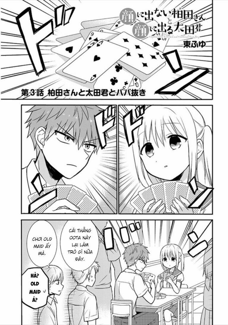 Kao Ni Denai Kashiwada-San To Kao Ni Deru Oota-Kun Chapter 3 - Trang 2