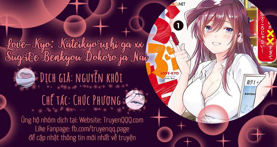 Love-Kyo: Kateikyoushi Ga Xx Sugite Benkyou Dokoro Ja Nai Chapter 4 - Trang 2