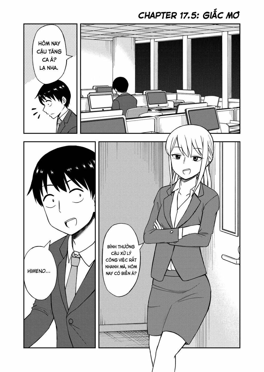 Với Himeno-Chan Thì Yêu Vẫn Còn Quá Sớm Đó! Chapter 17.5 - Trang 2