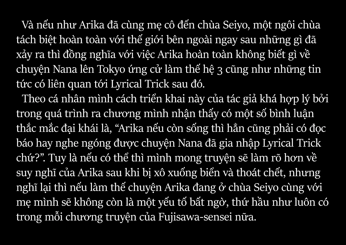 Arika Của Tôi Chapter 62 - Trang 2