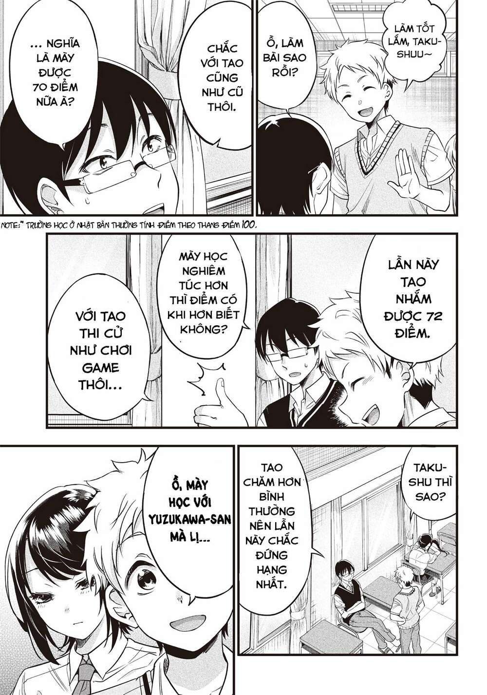 Yuzukawa-San Wa, Sasshite Hoshii Chapter 8 - Trang 2