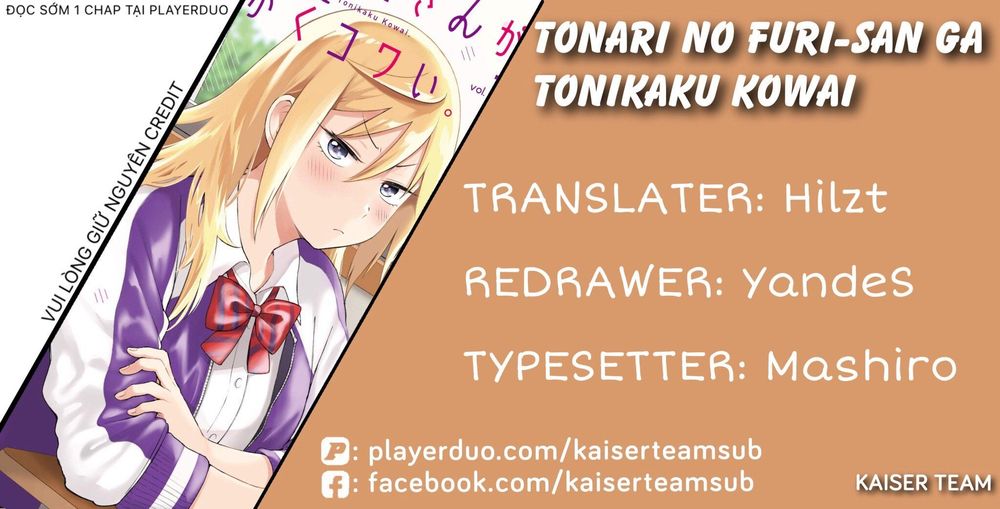 Tonari No Furi-San Ga Tonikaku Kowai Chapter 8 - Trang 2