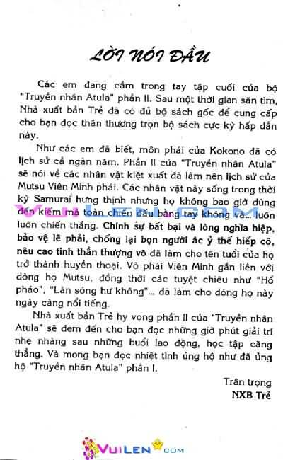 Truyền Nhân Atula Phần II Chapter 14 - Trang 2