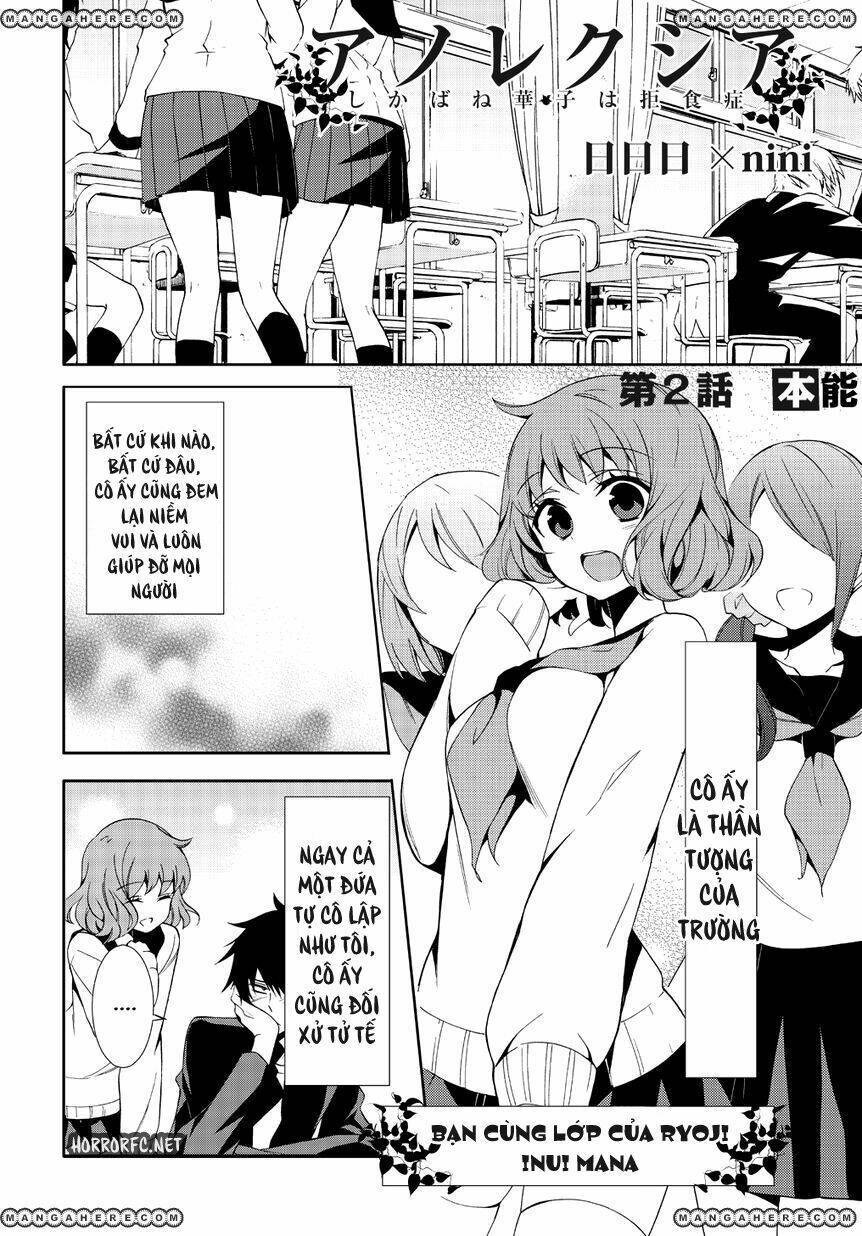 Anorexia – Shikabane Hanako Wa Kyoshokushou Chapter 2 - Trang 2