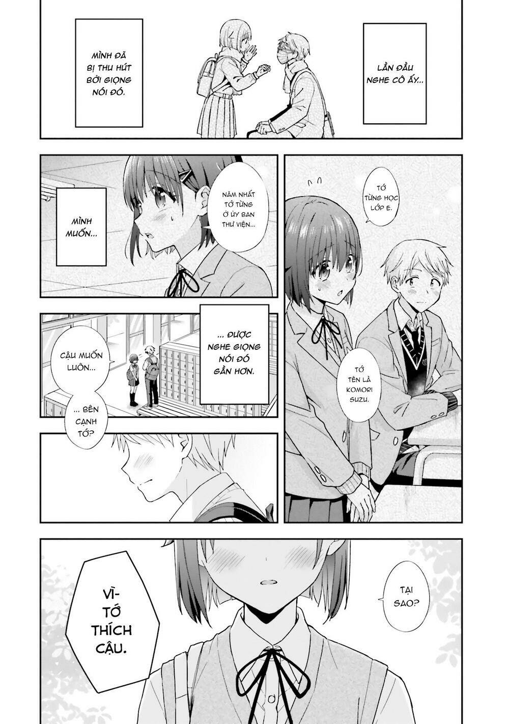 Komori-San Trầm Lặng Và Oobayashi-Kun Ồn Ào Chapter 45 - Trang 2