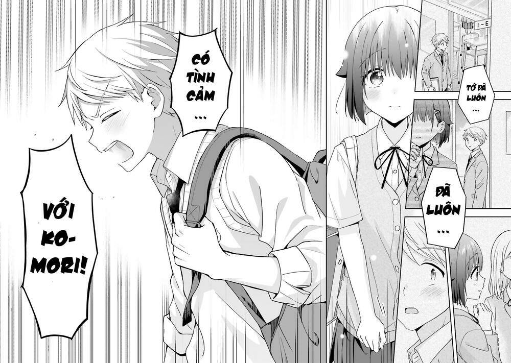 Komori-San Trầm Lặng Và Oobayashi-Kun Ồn Ào Chapter 45 - Trang 2