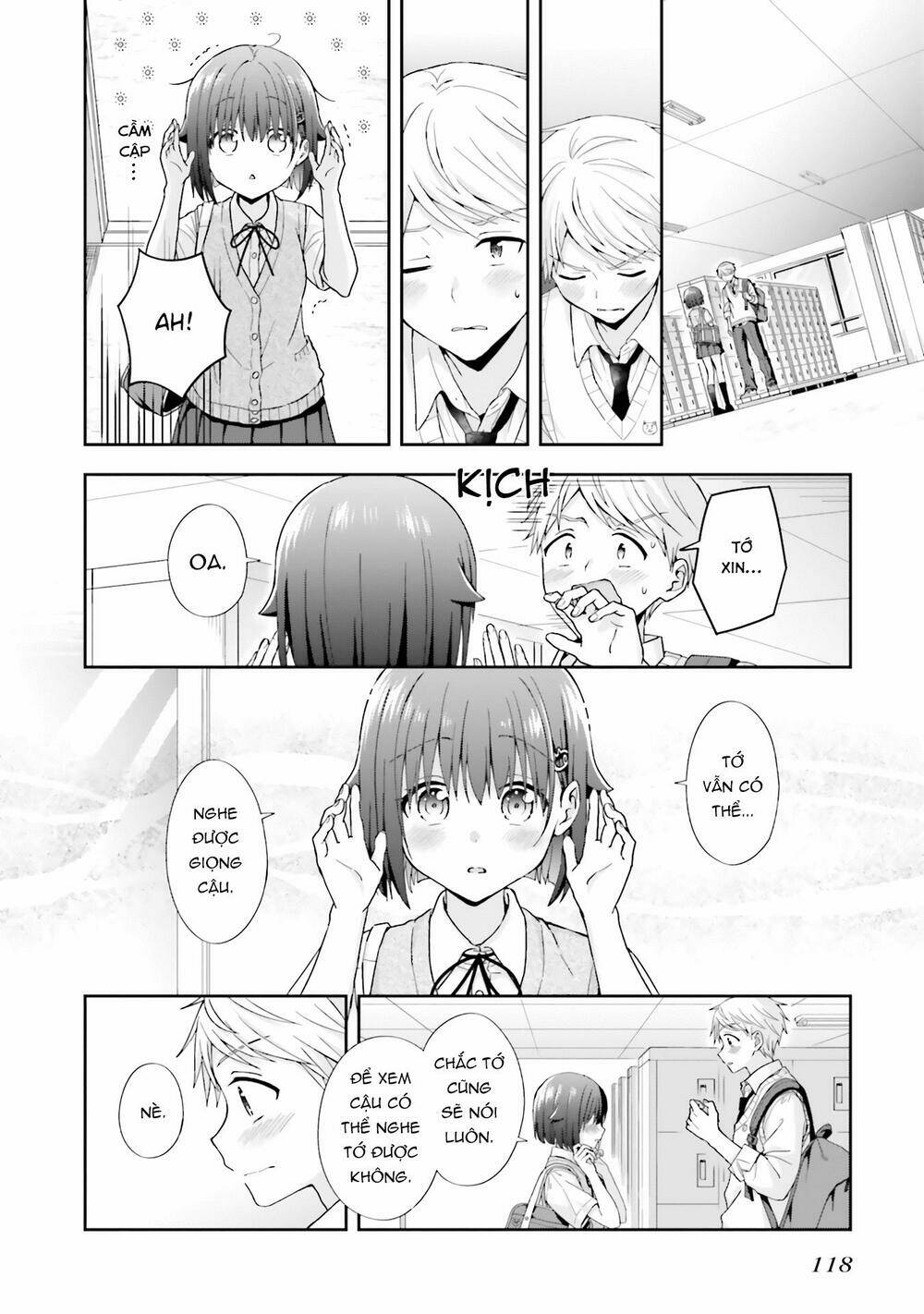 Komori-San Trầm Lặng Và Oobayashi-Kun Ồn Ào Chapter 45 - Trang 2