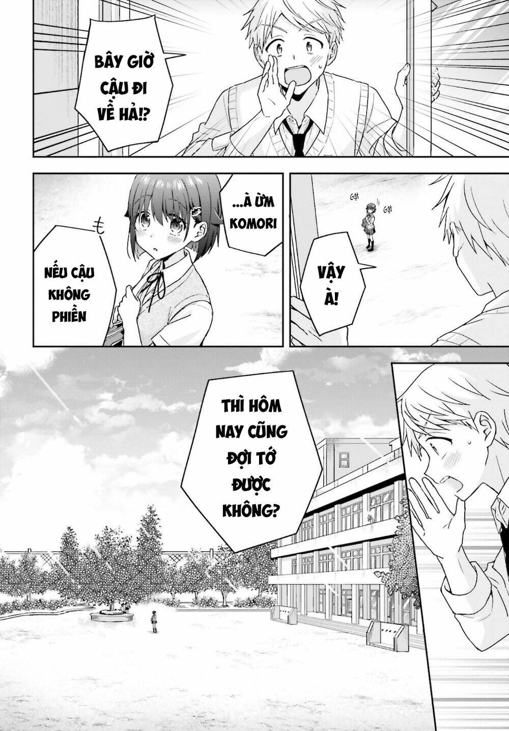 Komori-San Trầm Lặng Và Oobayashi-Kun Ồn Ào Chapter 44 - Trang 2