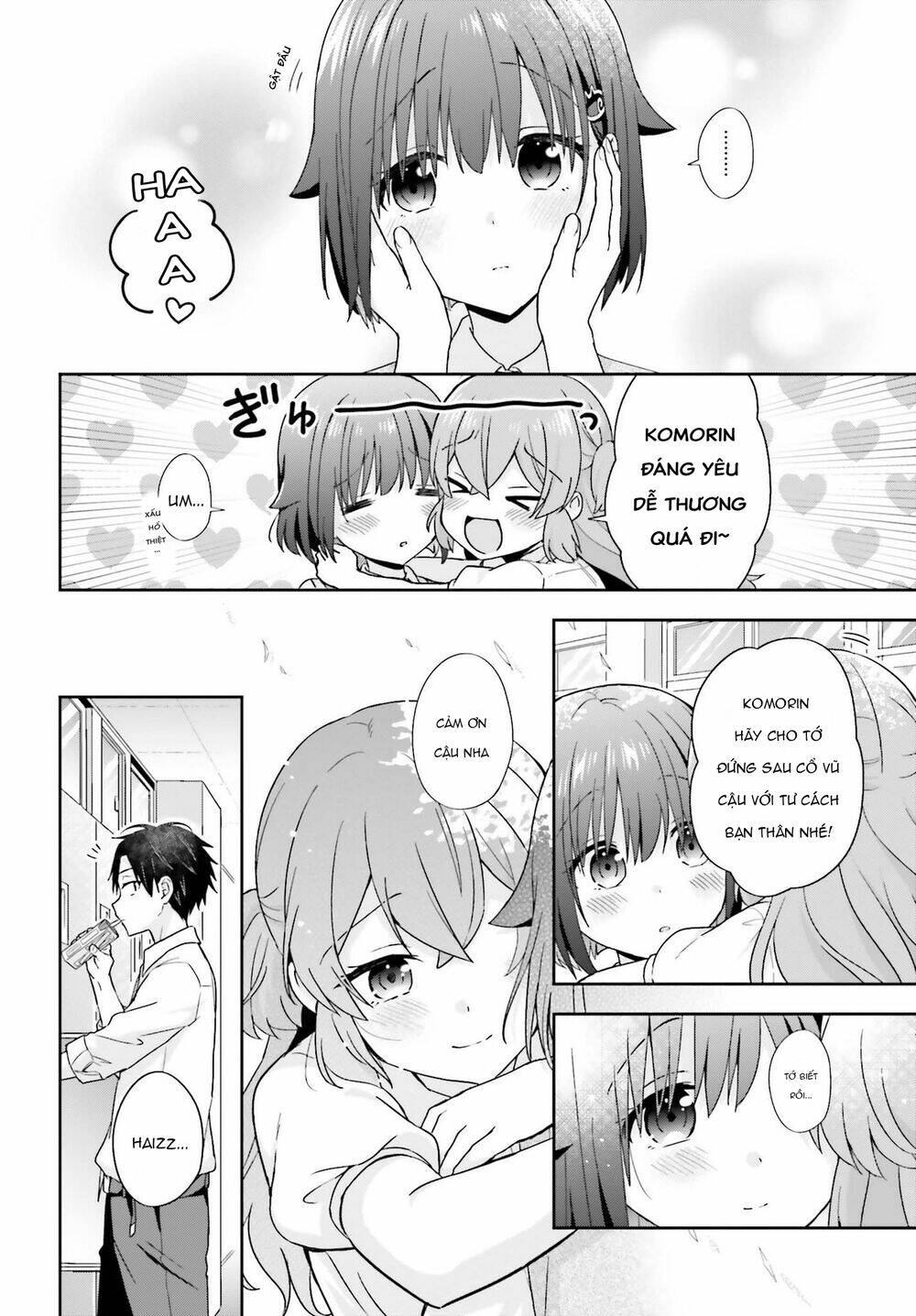 Komori-San Trầm Lặng Và Oobayashi-Kun Ồn Ào Chapter 41 - Trang 2