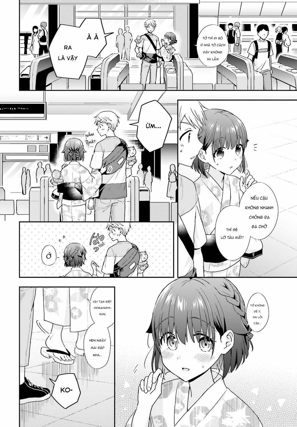 Komori-San Trầm Lặng Và Oobayashi-Kun Ồn Ào Chapter 37 - Trang 2