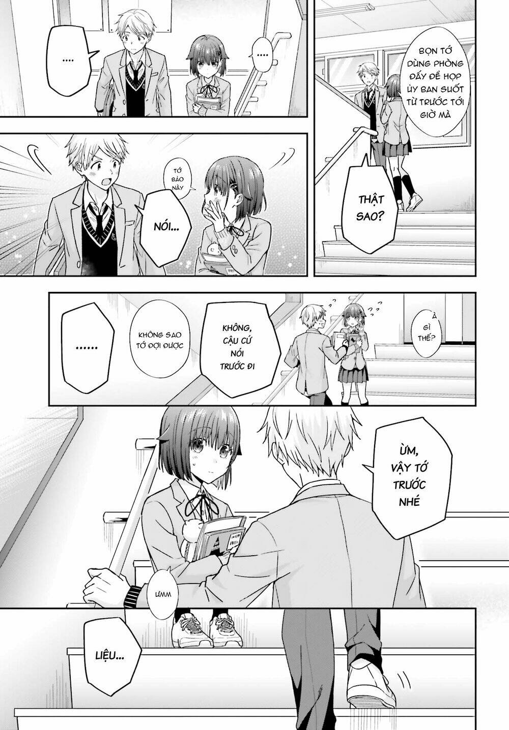 Komori-San Trầm Lặng Và Oobayashi-Kun Ồn Ào Chapter 25 - Trang 2