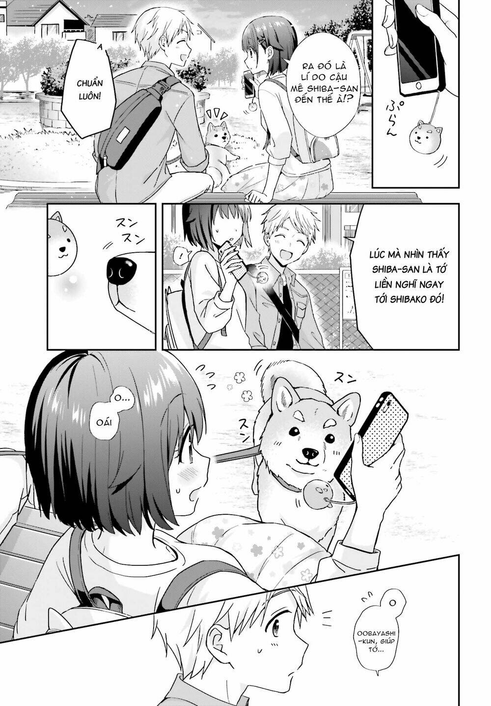 Komori-San Trầm Lặng Và Oobayashi-Kun Ồn Ào Chapter 20 - Trang 2