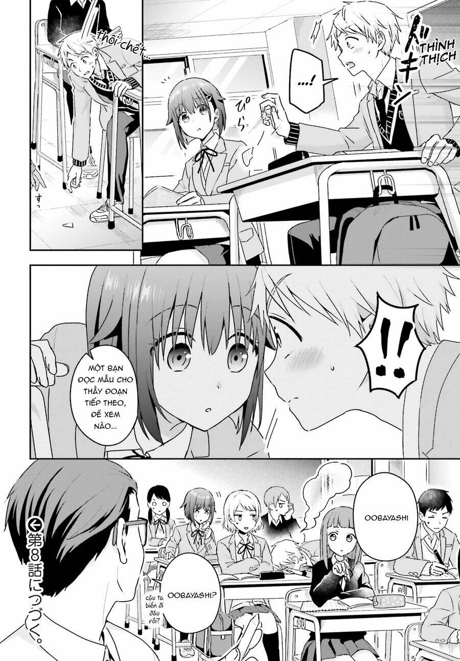 Komori-San Trầm Lặng Và Oobayashi-Kun Ồn Ào Chapter 7 - Trang 2