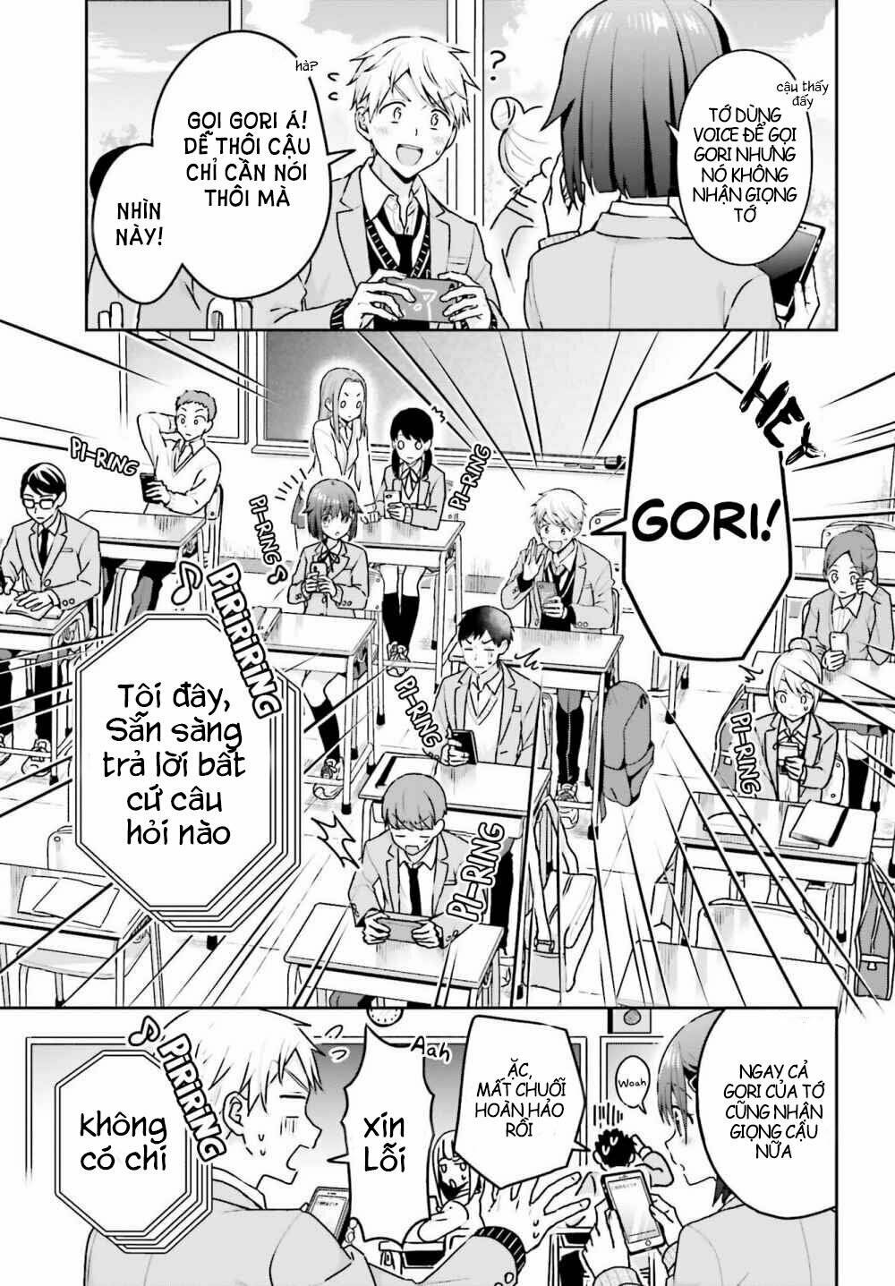 Komori-San Trầm Lặng Và Oobayashi-Kun Ồn Ào Chapter 4 - Trang 2