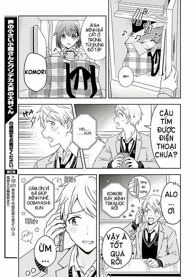 Komori-San Trầm Lặng Và Oobayashi-Kun Ồn Ào Chapter 3 - Trang 2