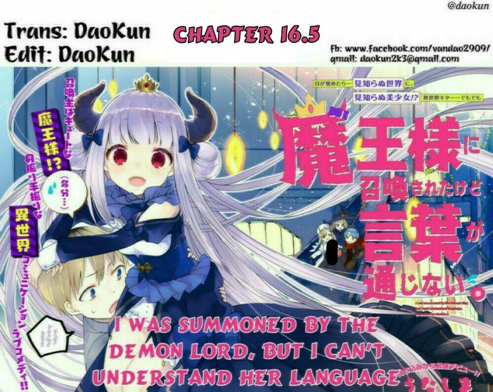 I Was Summoned By The Demon Lord, But I Can’T Understand Her Language Chapter 16.5 - Trang 2