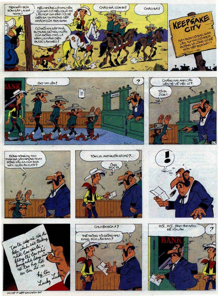 Lucky Luke Chapter 62 - Trang 2