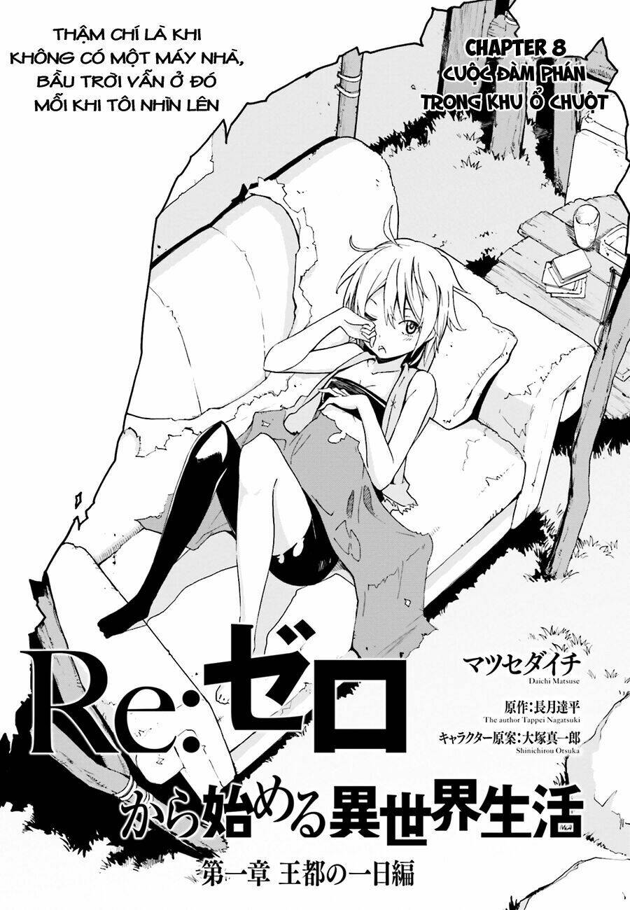 Re:Zero – Bắt Đầu Lại Ở Thế Giới Khác Chapter 8 - Trang 2