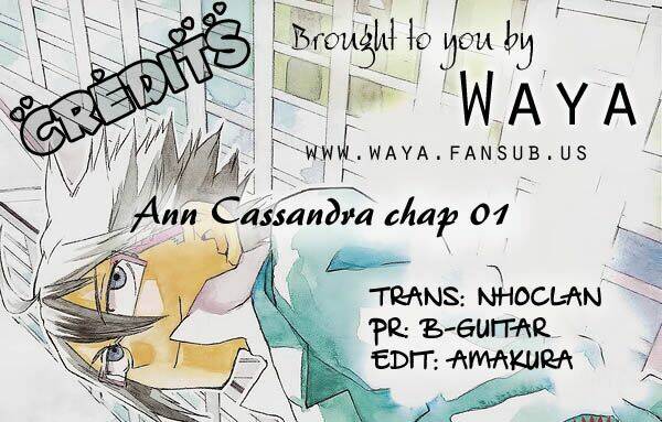 Ann Cassandra Chapter 1 - Trang 2