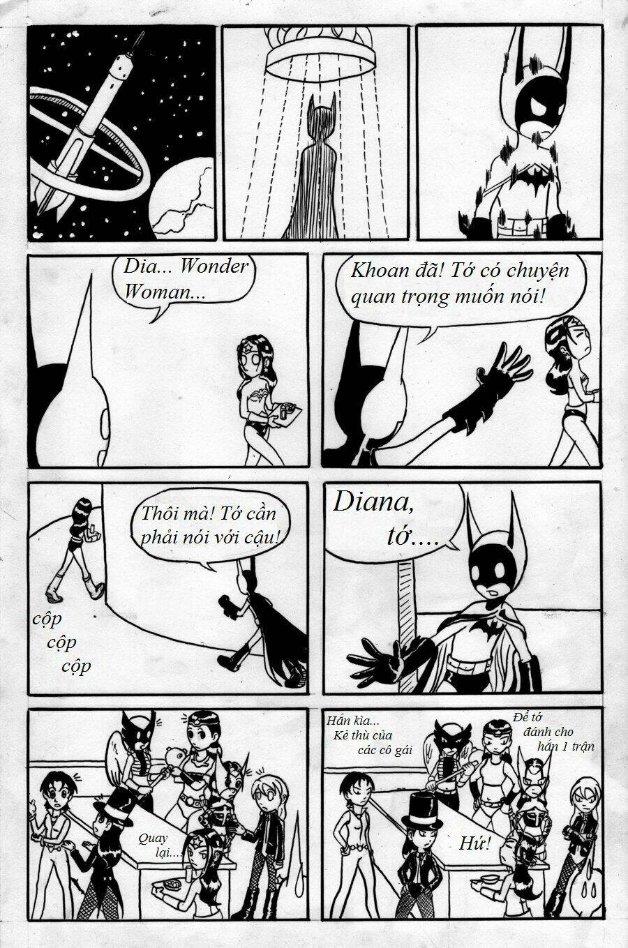 Batman: Funny Comic Teenage Chapter 1 - Trang 2