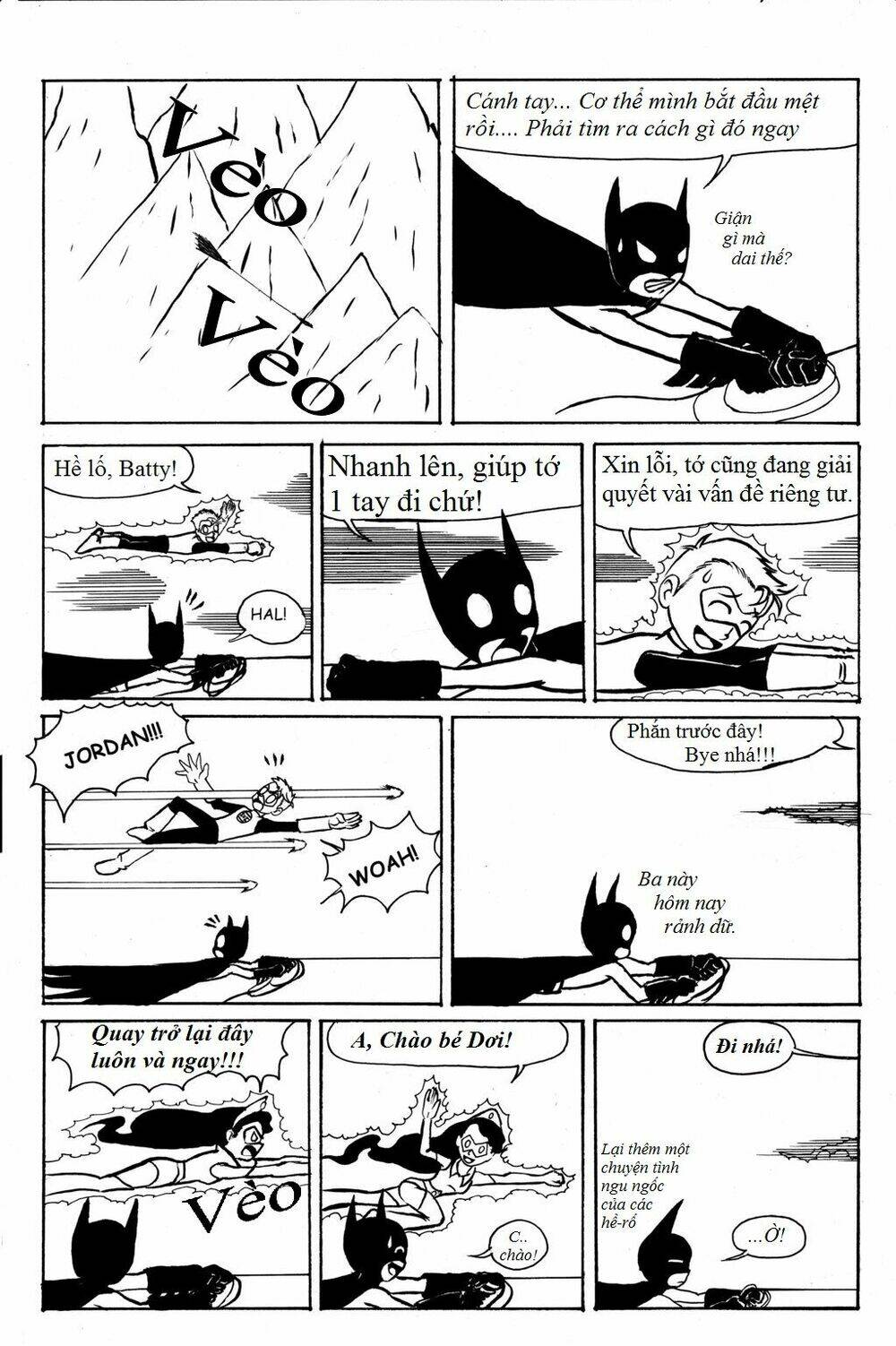 Batman: Funny Comic Teenage Chapter 1 - Trang 2