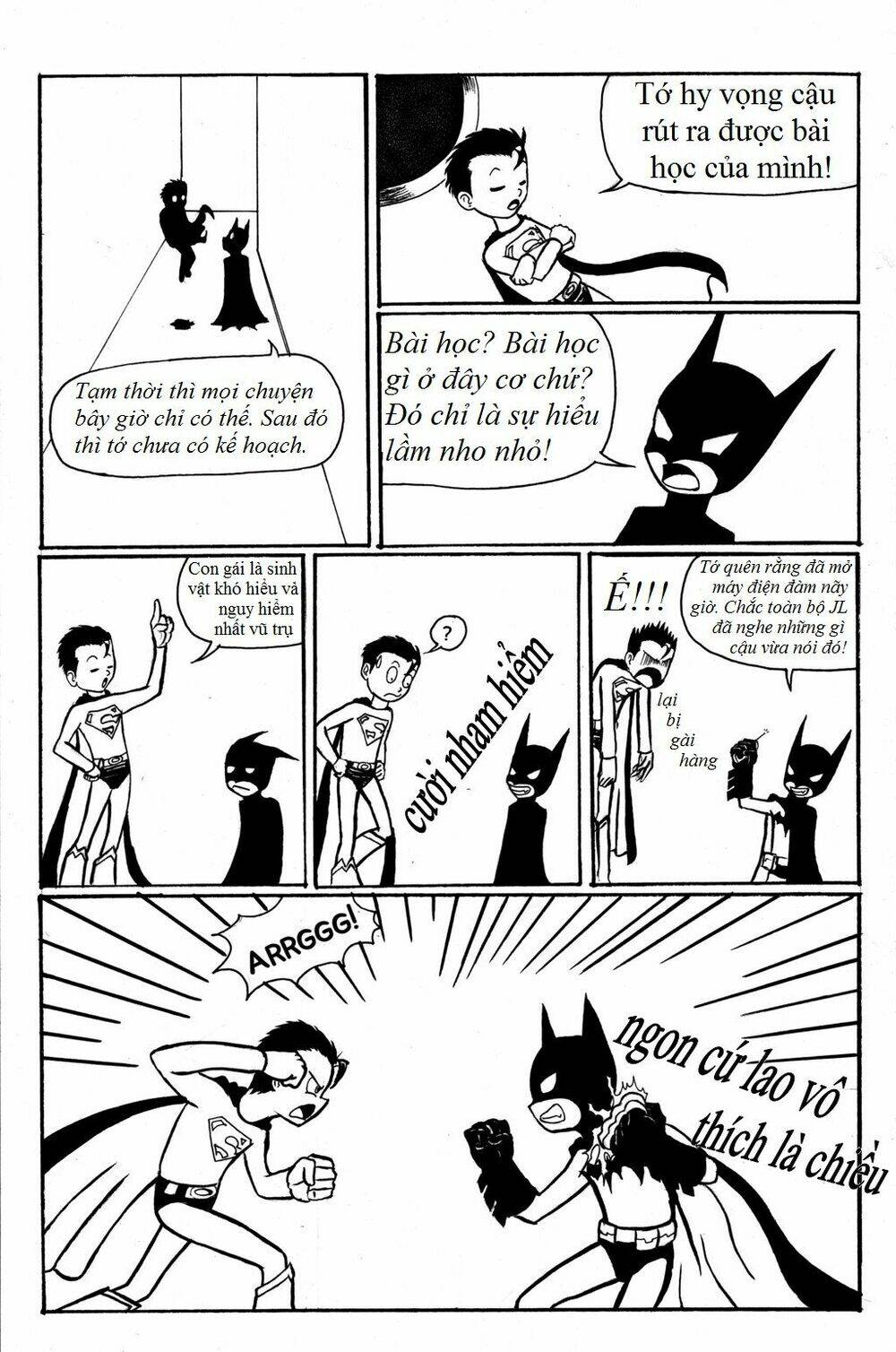 Batman: Funny Comic Teenage Chapter 1 - Trang 2