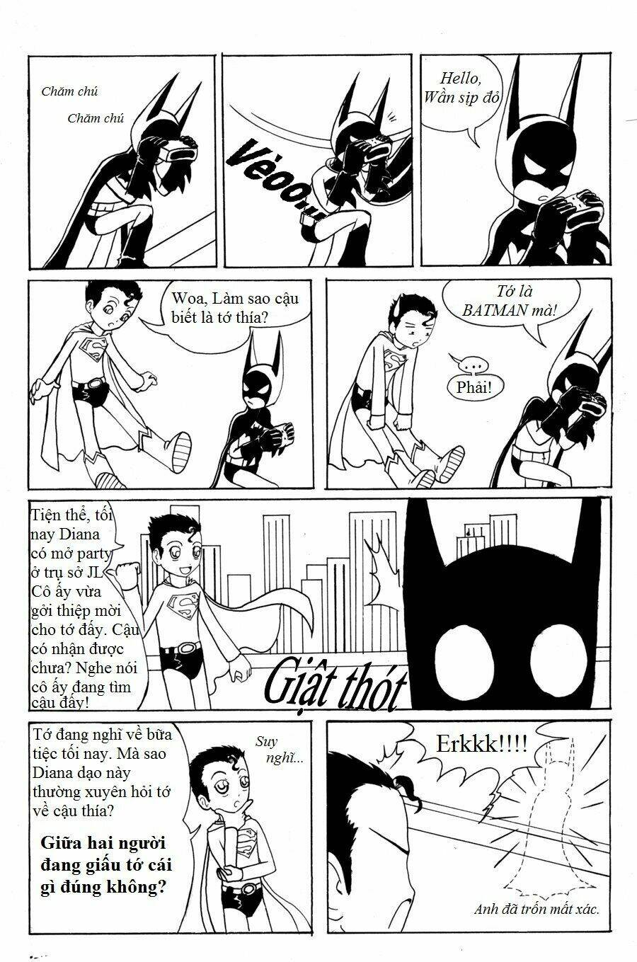 Batman: Funny Comic Teenage Chapter 1 - Trang 2