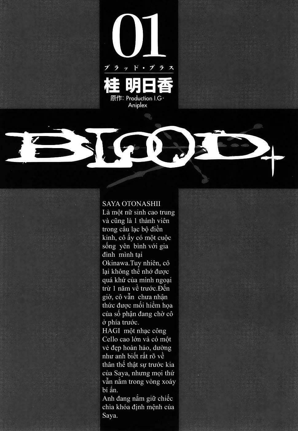 Blood+ Chapter 1 - Trang 2