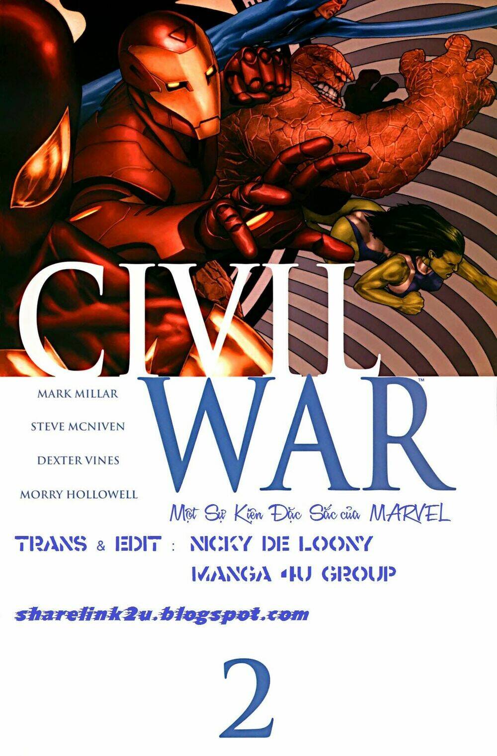 Marvel Civil War Full Events Chapter 12 - Trang 2