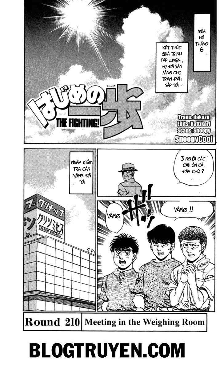 Hajime No Ippo Chapter 210 - Trang 2